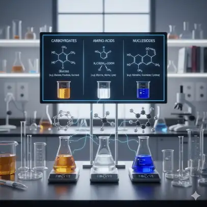 Carbohydrates, amino acids, and nucleosides