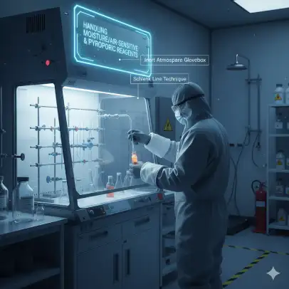 Handling of sensitive reagents